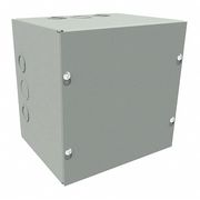 Wiegmann Electrical Box Cover, Rectangular, Carbon Steel, Screw Cover SC061204