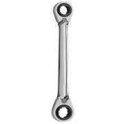 Westward Ratcheting Box Wrench, QuadBox 34E316