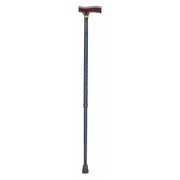 Dmi Adjustable Cane, Derby-Top, Wood, Blue Ice 502-1351-9913