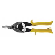 Midwest Snips Aviation Snip, Straight and Wide Curves, 10 in, Steel MWT-6716S