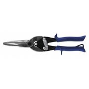 Midwest Snips Aviation Snip, Straight, 12 in, Steel MWT-6716A
