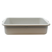 Tablecraft Bus Tub/ Tote Box, 22"X16"X5", Hdpe, Gray 1529G