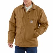 Carhartt Carhartt Flame Resistant Duck Coat, Brown, 100% Cotton, 2XL ...