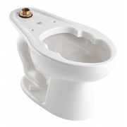 American Standard Toilet Bowl, 1.1/1.6 gpf, Flush Valve, Floor Mount, Elongated, White 3452001.020