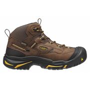 Keen Size 7-1/2 EE Men's Hiker Boot Steel Work Boot, Brown 1011242