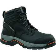 Timberland Pro Size 13 W Men's 6 in Work Boot Alloy Work Boot, Black TB01064A001