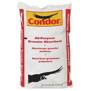 Condor Loose Absorbent, 4 Gallon Volume Absorbed per Package, 50 lb Weight Bag, Not Scented 35UX87