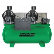 Speedaire Elec. Air Compressor, Duplex, 7.5HP, 49CFM 35WC63