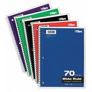 Tops 10-1/2 x 8" Wirebound Notebook, College Rule, 70 Pg TOP65000