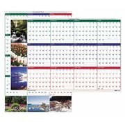 House Of Doolittle Reversible/Erasable Yearly Wall Calendar, 24" x 37" HOD393