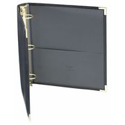 Samsill 1-1/2" Round Ring Binder Portfolio, Black SAM15150