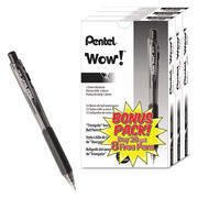 Pentel Ballpoint Pen, Medium 1.0 mm, Black PK36 PENBK440ASWUS