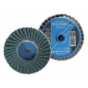 Pferd 2" POLIFAN® Mini Flap Disc - Flat - Zirconia - 40 Grit 42814