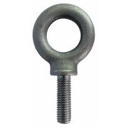 Zoro Select Machinery Eye Bolt With Shoulder, M12-1.75, 38 mm Shank, 30 mm ID, Steel, Plain M16001.120.0001