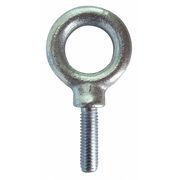 Zoro Select Machinery Eye Bolt With Shoulder, 3/8"-16, 2-1/2 in Shank, 1 in ID, Steel, Zinc Plated U16010.037.0250
