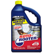 Roto Rooter Hair Clog Remover, Bottle, 128 oz, PK4 351402