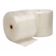Zoro Select Bubble Roll 48" x 125 ft., 1/2" Thickness, Clear 36DY72