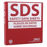 Zing GHS SDS Binder, 1-1/2 in., Bilingual 6033