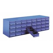 Equipto Compartment Organizer with 32 Drawers, 34-1/8 in W x 10-5/8 in H x 33-RB