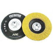 Arc Abrasives Sanding Disc, 4-1/2 In, 40 G, 5/8-11, PK10 71-10814AFK