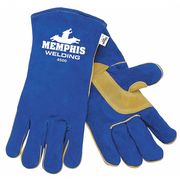 Mcr Safety Welding Gloves, Cowhide Palm, M, PR 4500M
