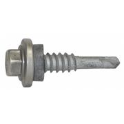 TEKS Self-Drilling Screw, 1/4" x 1 1/8 in, Climaseal Steel Hex Head External Hex Drive, 250 PK 1175153