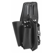 Klein Tools Black Leather 4 Pockets, 5118C 5118C