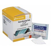 First Aid Only Gauze Pad, Sterile, 2 x 2 In, PK50 H209