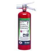 Badger Fire Extinguisher, 5B:C, Halotron, 5 lb 5HB-2