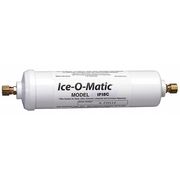 Ice-O-Matic Inline Water Filter, 3/8 in. Compression IFI8C