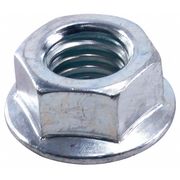 American Garage Door Supply Flanged Serrated Hex Nut, SS, PK16 NUTFS14