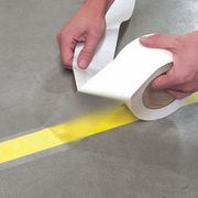 Incom Floor Marking Tape, Roll, Clear, 4 in. W FTL400