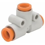 Smc Union Tee, 10mm, TubexTube KQ2T10-00A