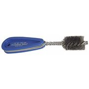 Schaefer Brush Plumbing Brush, 3 1/2 in L Handle, 1 1/4 in L Brush, Silver, Polypropylene, 6 5/8 in L Overall 00948-1GS