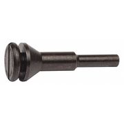 Weiler Cut-Off Wheel Mandrel, 1/4 in Shank, For 3/8 in Wheel Arbor, For 1/8 in to 1/4 in Wheel Thick 56490