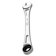 Sk Professional Tools Ratcheting Wrench, Head Size 17mm 80011