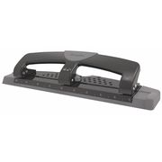 Swingline Three-Hole Paper Punch, 12 Sheets, Blk/Gry A7074134