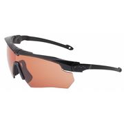 Ess Ballistic Safety Glasses, Brown Anti-Fog, Scratch-Resistant 740-0472