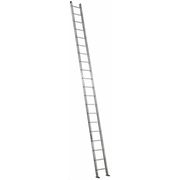 Louisville Straight Ladder, Aluminum, Natural Finish, 300 lb Load Capacity AE2120