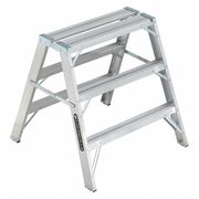 Louisville Sawhorse Ladder, Aluminum, 34" W x 37" H L-2032-03