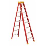 Louisville 8 ft Fiberglass Stepladder, 300 lb Capacity L-3016-08