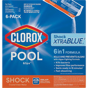 Clorox Clorox XTRABlue Pool Shock, 1lb., Powder 36006CLX