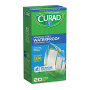 Curad Waterproof Transparant Bandages, PK20 CUR5108