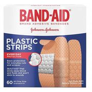 Band-Aid Plastic Strips Adhesive Bandages, PK60 5635