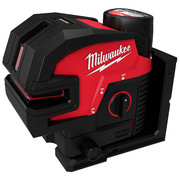 Milwaukee Tool M12 Green Cross Line & 4-Points Laser Kit 3624-21