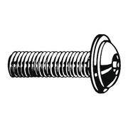 ZORO SELECT M8-1.25 Socket Head Cap Screw, Zinc Plated Steel, 30 mm Length, 100 PK M07141.080.0030