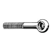 ZORO SELECT Eye Bolt M16, 16 mm ID, Steel, Plain, 10 PK M16180.160.0100