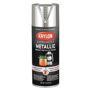 Krylon Metallic Spray Paint, Bright Silver, Metallic, 11 oz K01401777