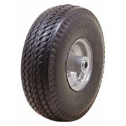 Marastar Flat Free Wheel, Polyurethane, 300 lb, Gray 00014