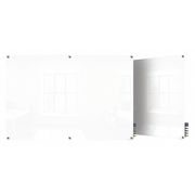 Ghent 48"x72" Magnetic Glass Dry Erase Board, White HMYSM46WH